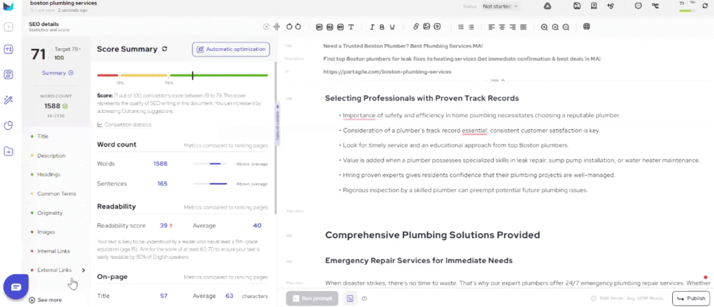 Outranking.io Review: Outranking Content Generated according to EEAT Guidelines