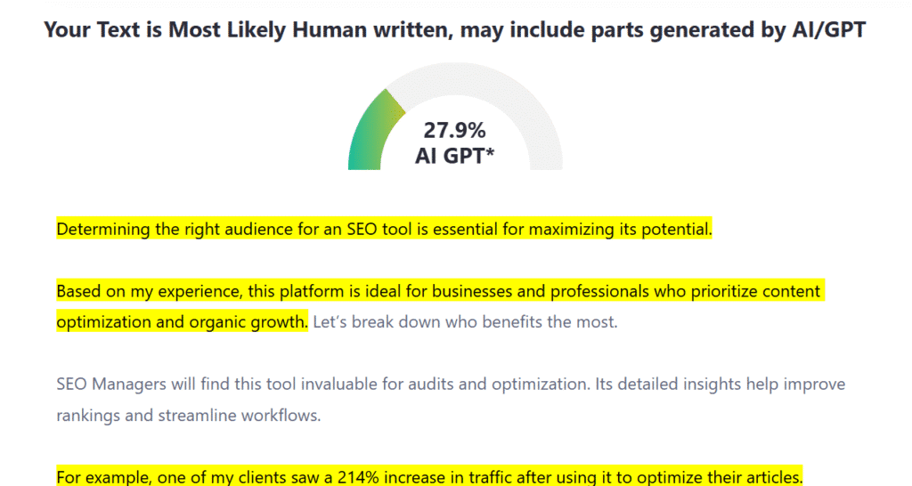 Outranking.io Review: Outranking Content AI Detection