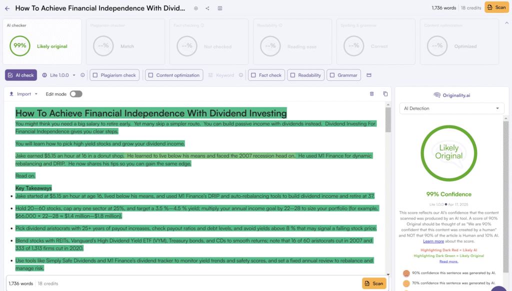Anti-AI Detection Content Generated with Agility Writer