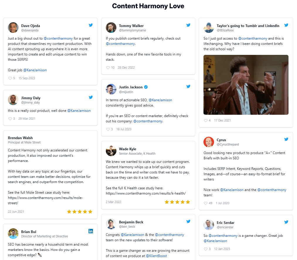 Content Harmony Review: Content Harmony Testimonials