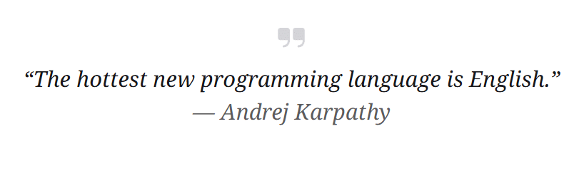 Promptmetheus Review: Andrej Karpathy Quote