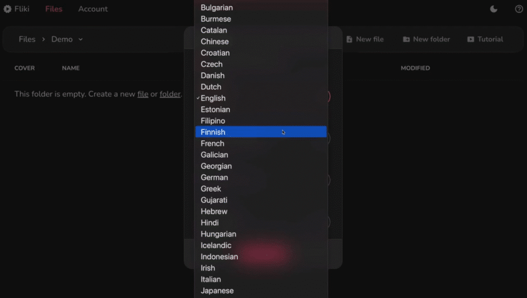 Fliki Review: Fliki Translator