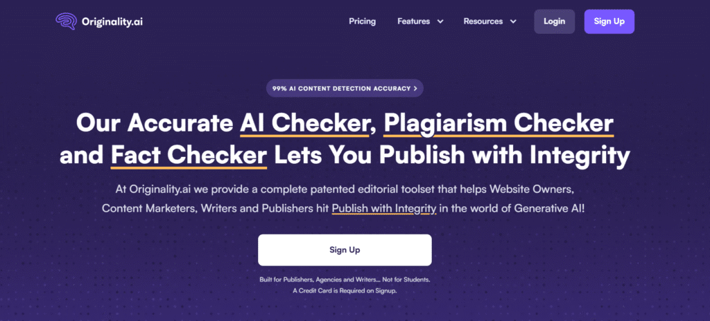 Originality.ai Review: What is Originality.ai?