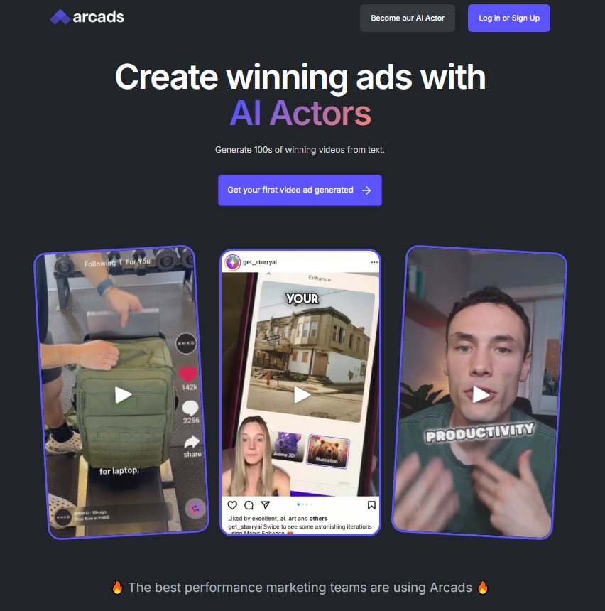 Arcads.AI Review - What is Arcads.Ai - Video Ads & User Content Generation
