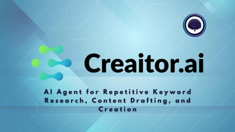 Creaitor AI Review: Creaitor AI - Content planning & Citation