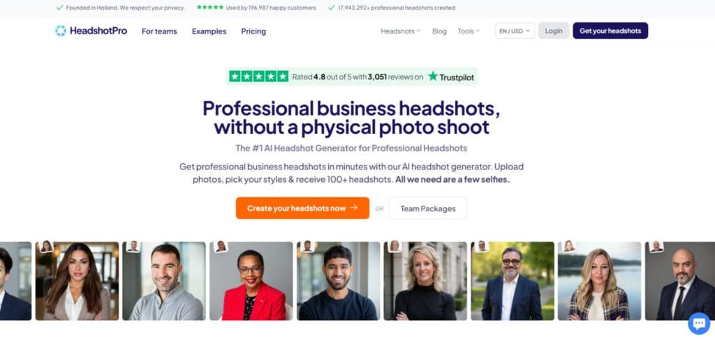 HeadshotsPro Review: What is HeadshotPro - Headshots generator for headshots professional