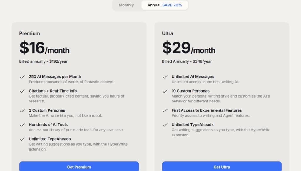HyperWrite Review: AI Writing Assistant Pricing plans HyperWrite Review: AI Writing Assistant Pricing plans