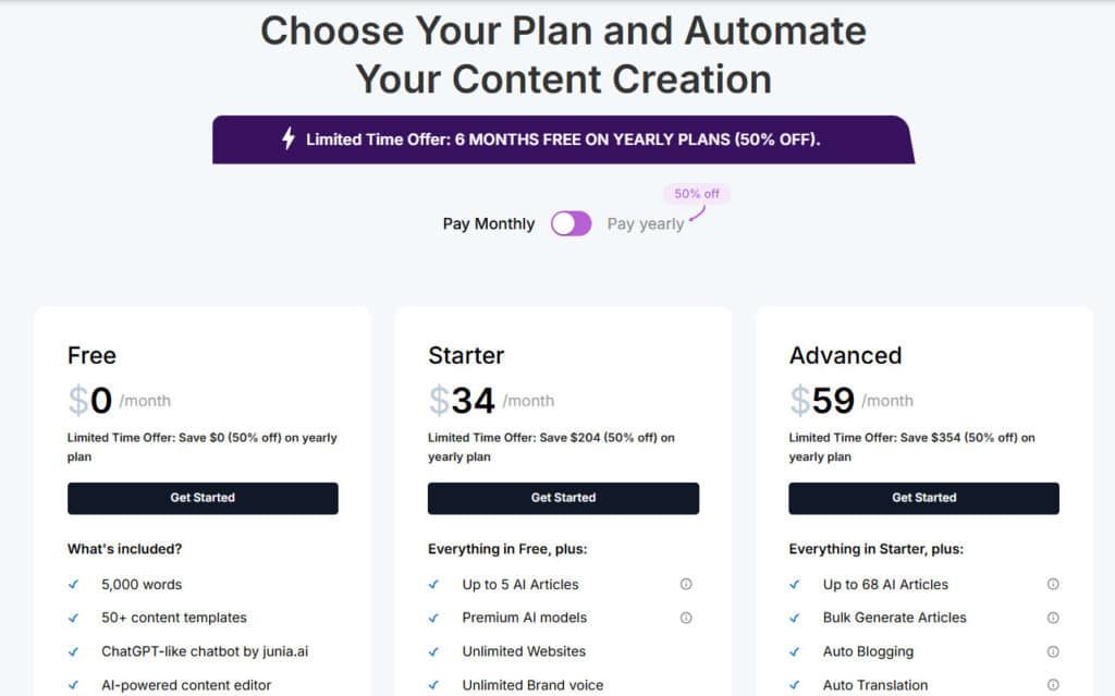 Junia Review: Keyword Research ,Blog Post & Content Generator Pricing Plans Junia Review: Keyword Research ,Blog Post & Content Generator Pricing Plans