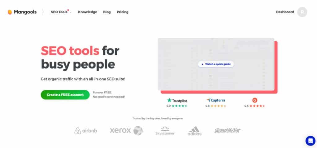 Mangools Review: What is Mangools, SEO Tools