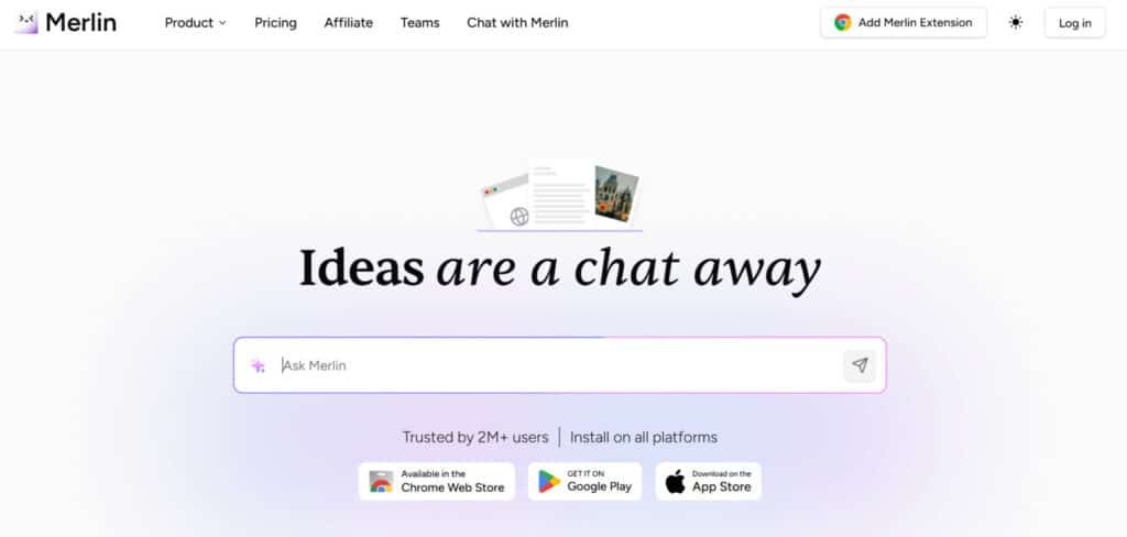 Merlin AI Review: Ideations and Research Assistantship Merlin AI Review: Ideations and Research Assistantship