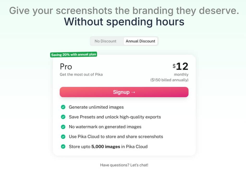 Pika.style Review: Pika Style pricing plans - Beautiful Screenshots & Mockups Pika.style Review: Pika Style pricing plans - Beautiful Screenshots & Mockups