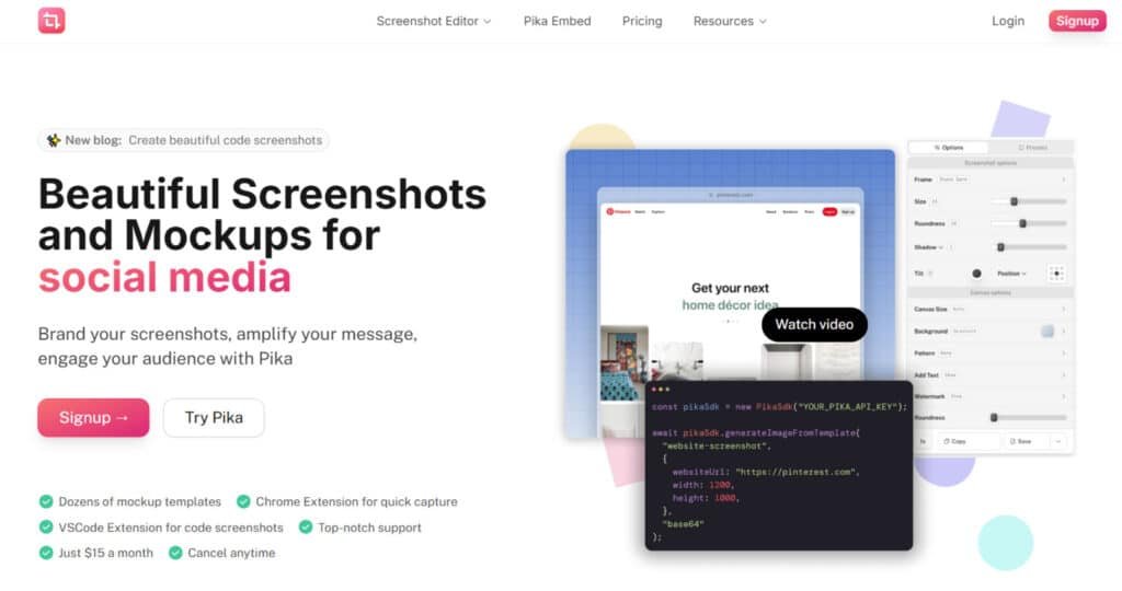 Pika.style Review: What is Pika Style - Beautiful Screenshots & Mockups Pika.style Review: What is Pika Style - Beautiful Screenshots & Mockups
