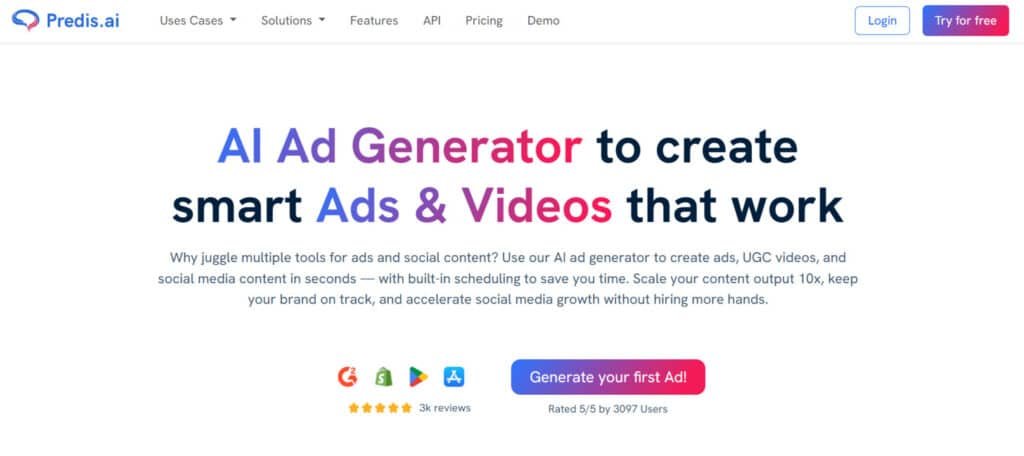 Predis.ai Review: What is Predis.AI - Social Media Ads & Ads Generator