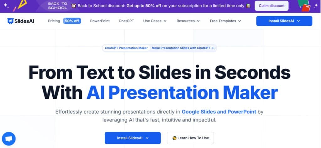 Slides AI Review: What is Presentation Maker Slides AI Review: What is Presentation Maker