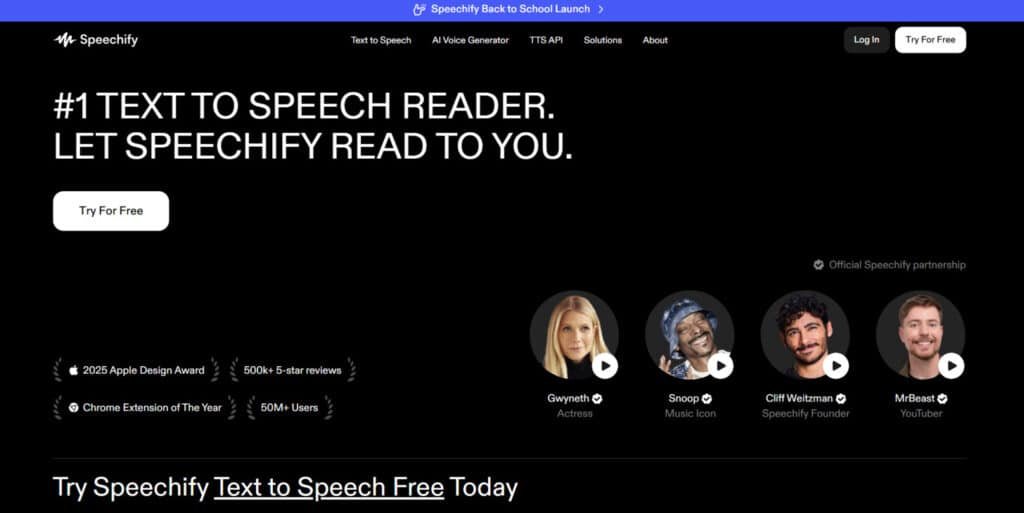 Speechify Review: What is Speechify (text to voice & text to speech) Speechify Review: What is Speechify (text to voice & text to speech)