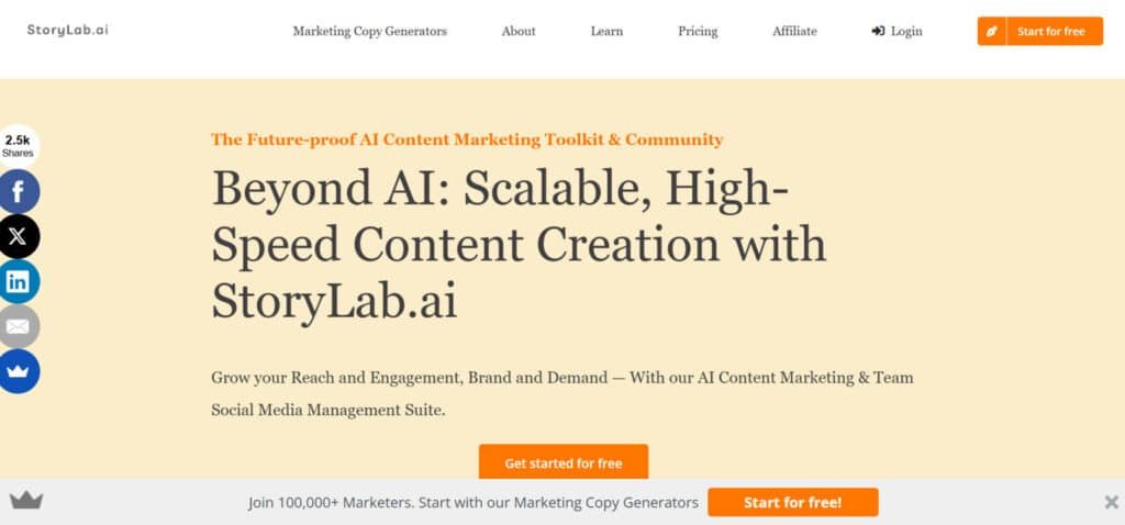 StoryLab.ai Review: StoryLab.AI - content writing & content generation tool StoryLab.ai Review: StoryLab.AI - content writing & content generation tool