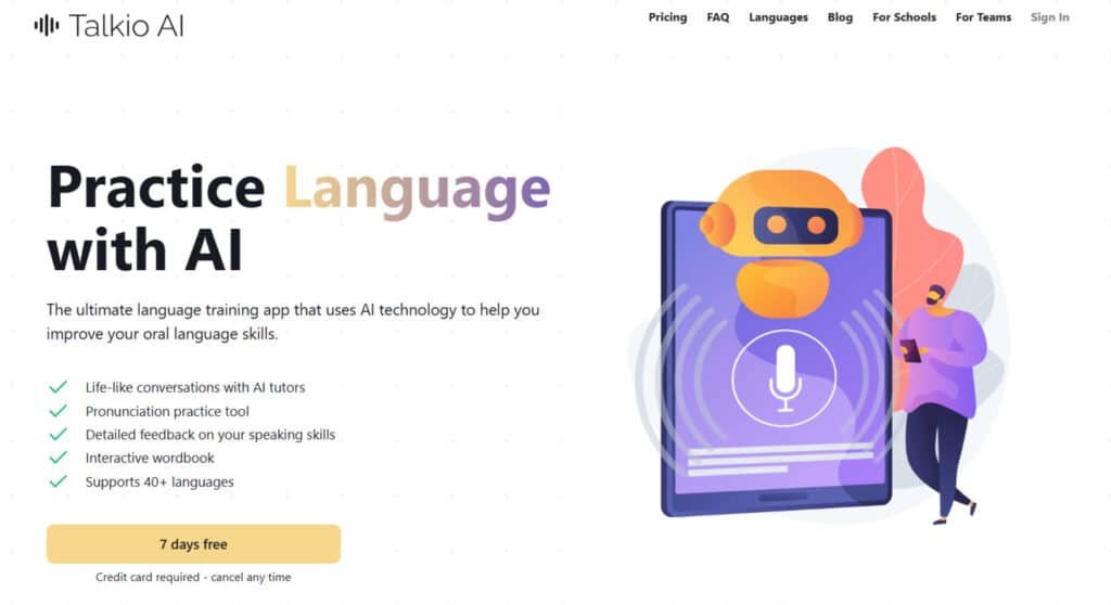Talkio AI Review - Talkio AI - Learn Multilingual Language & Multilingualism Talkio AI Review - Talkio AI - Learn Multilingual Language & Multilingualism