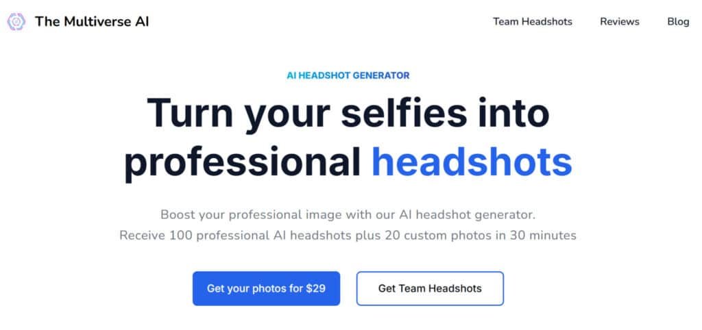 The Multiverse AI Review: Headshot generator for headshots The Multiverse AI Review: Headshot generator for headshots