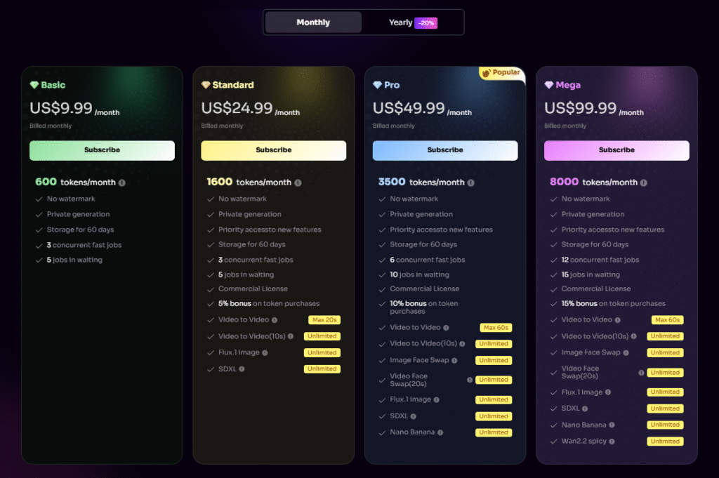 GoEnhanceAI Review: GoEnhanceAI Video Maker App Pricing Plans