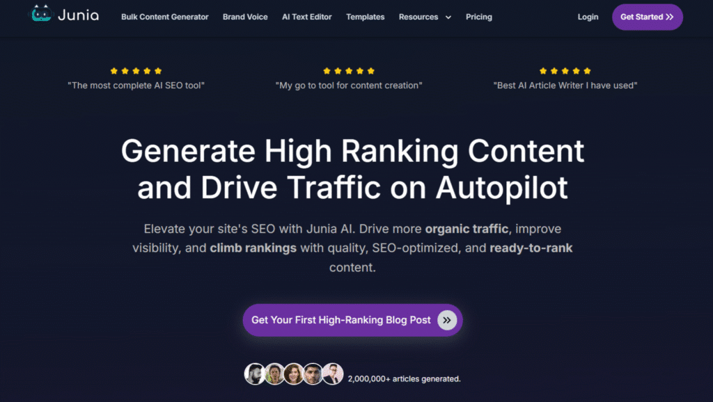 Junia AI Review: What is Junia AI? Keyword Research ,Blog Post & Content Generator