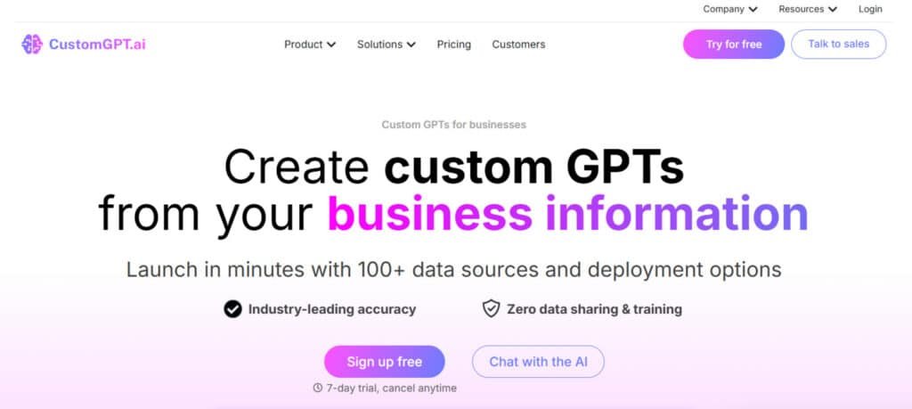 CustomGPT.Ai Review: What is CustomGPT.Ai - Custom GPTs for Business Information & Content Marketing CustomGPT.Ai Review: What is CustomGPT.Ai - Custom GPTs for Business Information & Content Marketing