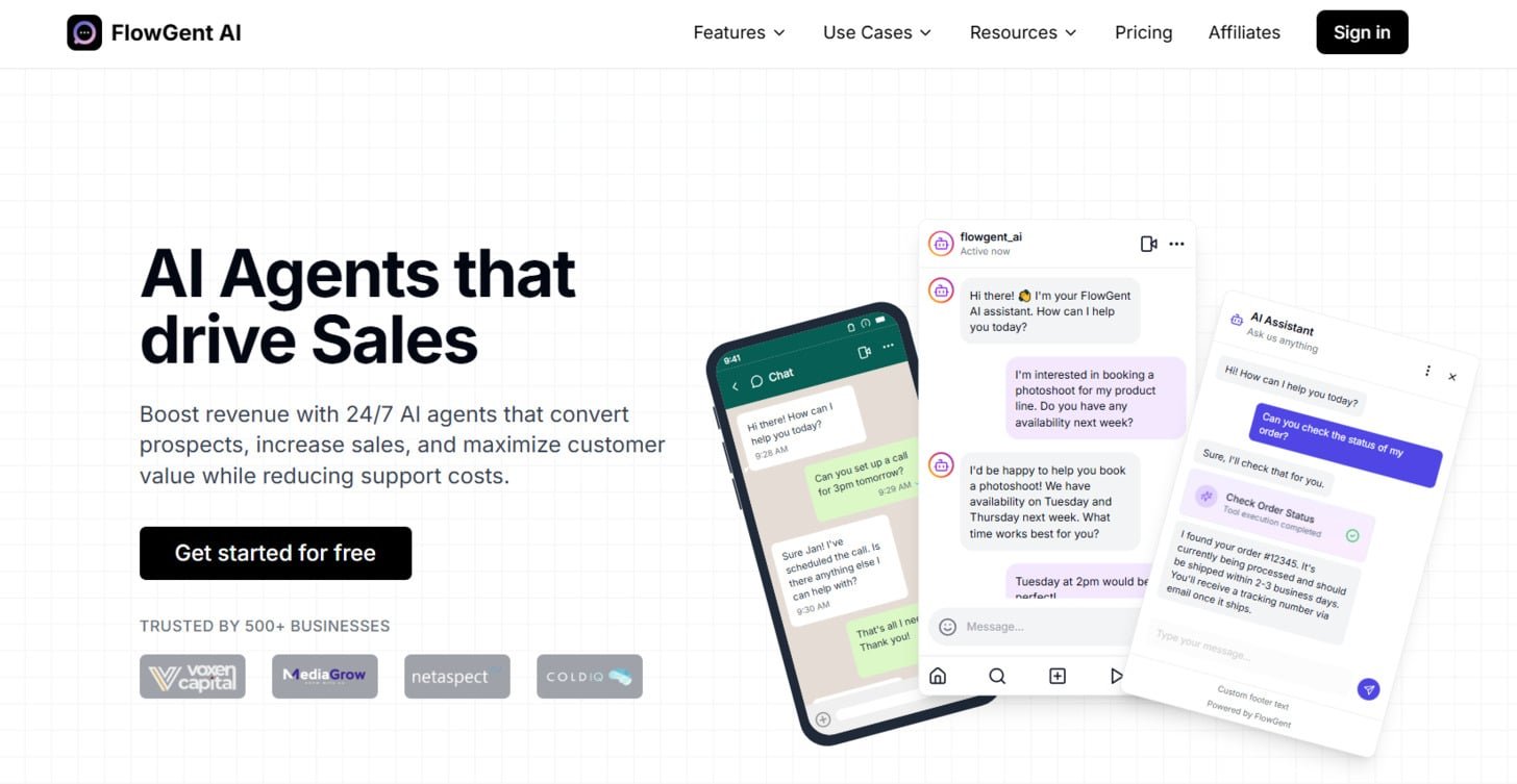 FlowGent AI Review: What is FlowGent AI - AI Agents, AI Automation, AI agents sales & AI Agents Customer Service