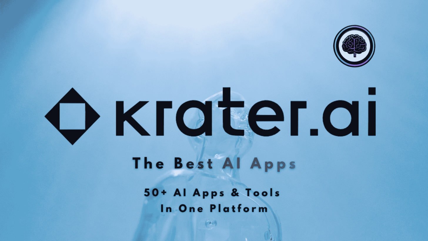 Krater AI Review - Krater AI - AI Apps, AI Copy Writing, AI Image Generator & AI Video Maker App
