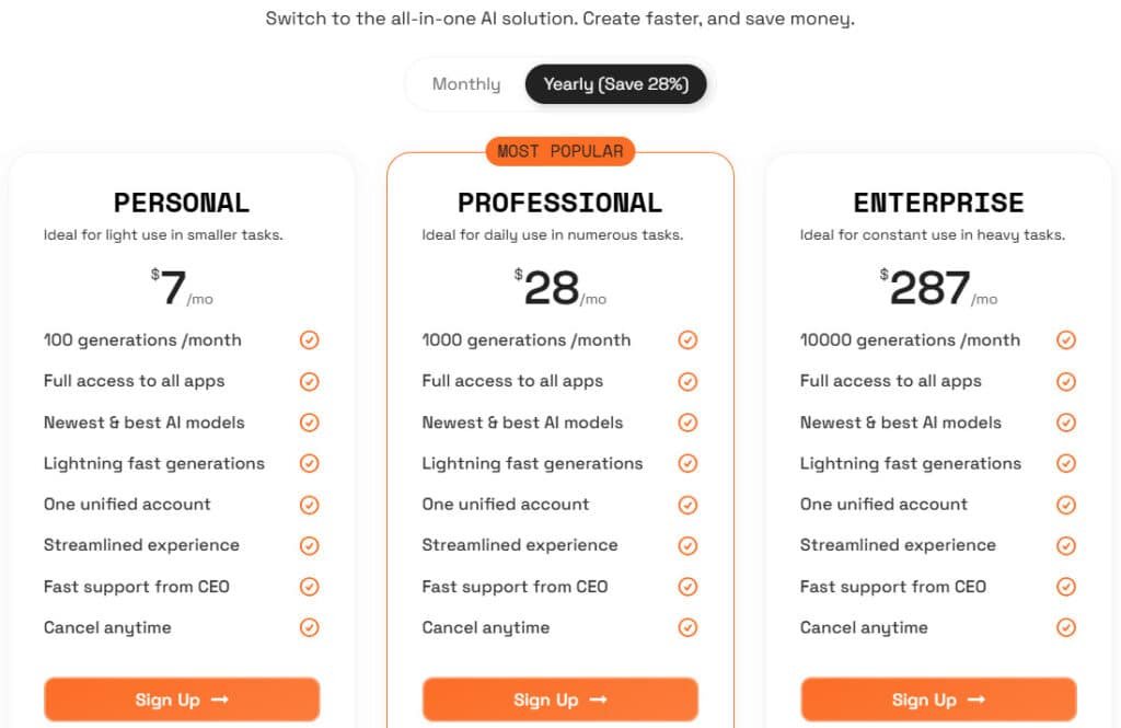 Krater AI Review - Krater AI Pricing Plans - AI Apps, AI Copy Writing, AI Image Generator & AI Video Maker App