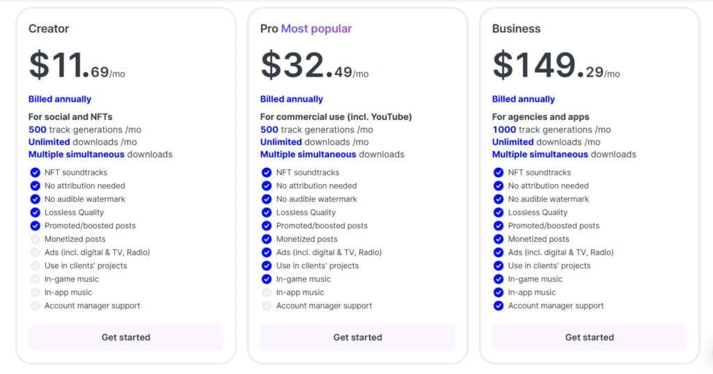 Mubert Review: Mubert Pricing Plans - Music production software for content creators, Music Generation & Royalty-free music Mubert Review: Mubert Pricing Plans - Music production software for content creators, Music Generation & Royalty-free music