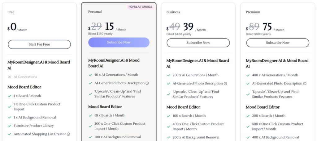 My AI Room Designer Review: My AI Room Designer Pricing Plans - AI Real Estate Photo Editing, AI Virtual Staging, AI Interior Design, AI Exterior Design & AI Real Estate Photo Editor