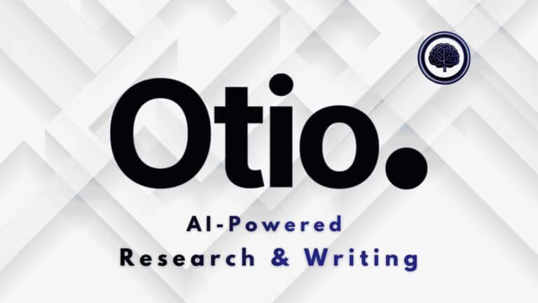 Otio AI Review: Otio AI - AI Writing Assistant & Research Assistantship