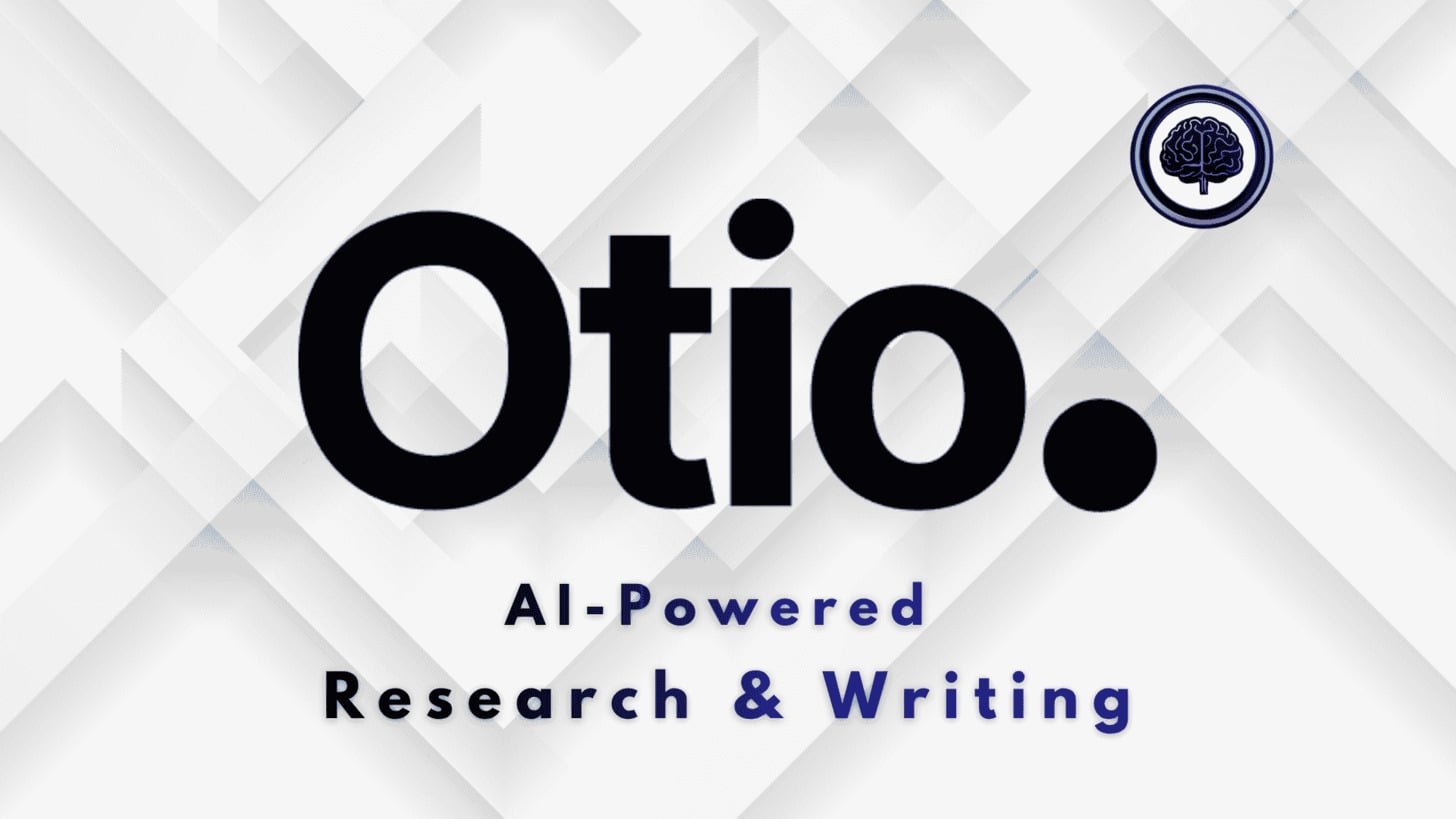 Otio AI Review: Otio AI - AI Writing Assistant & Research Assistantship
