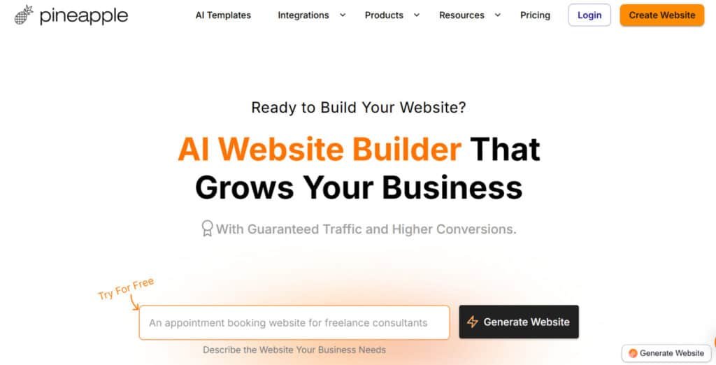 PineApple Builder Review: What is PineApple Builder - AI Website Builder, AI Website Design & AI Website Generator PineApple Builder Review: What is PineApple Builder - AI Website Builder, AI Website Design & AI Website Generator