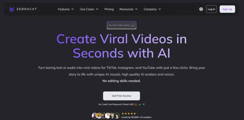 Zebracat Review: What is Zebracat - AI Video Generation, AI Video Generator, Video Maker App & AI Avatars Zebracat Review: What is Zebracat - AI Video Generation, AI Video Generator, Video Maker App & AI Avatars