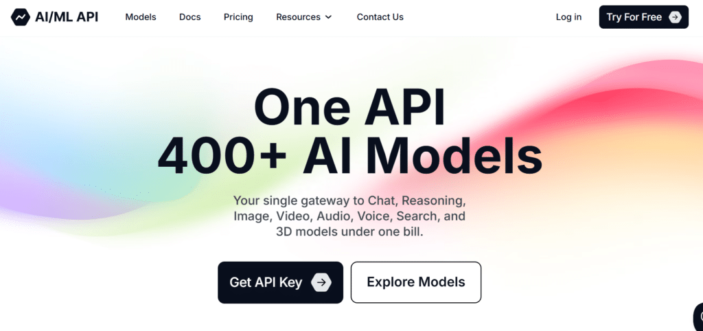AI/ML API Review: What is AI/ML API - AI Models, Video models, Chat Models, Image Models