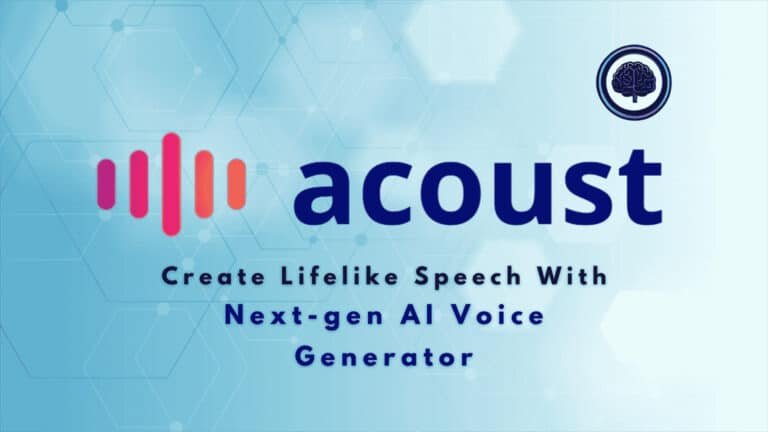 Acoust AI Review: Acoust AI -  Text To speech, Voiceovers & Realistic AI Voices