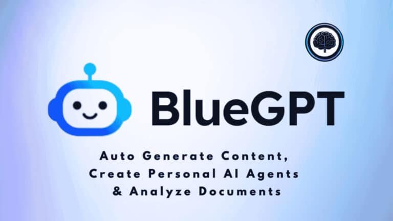 BlueGPT Review: BlueGPT - All in One AI, All in one AI tools, All In One AI Assistant & All in one AI models