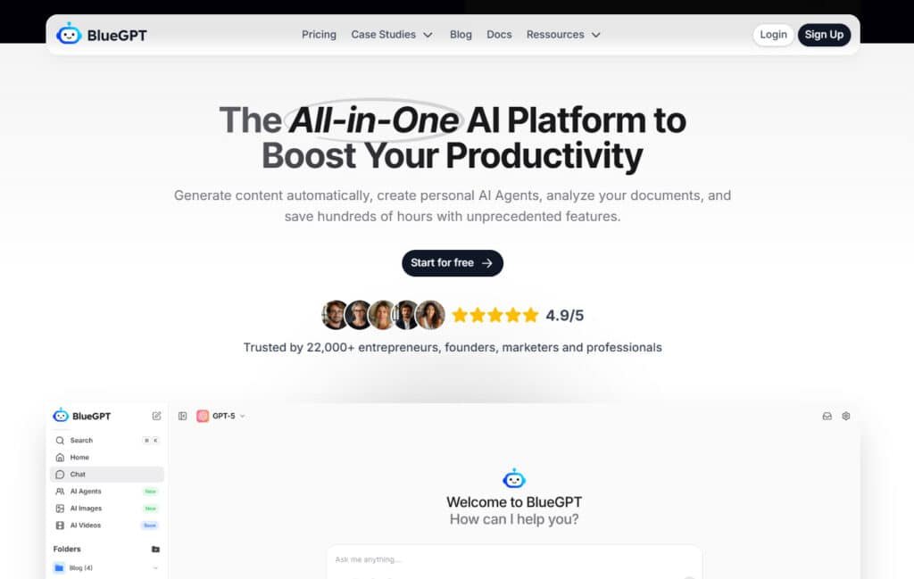 BlueGPT Review: What is BlueGPT - All in One AI, All in one AI tools, All In One AI Assistant & All in one AI models BlueGPT Review: What is BlueGPT - All in One AI, All in one AI tools, All In One AI Assistant & All in one AI models