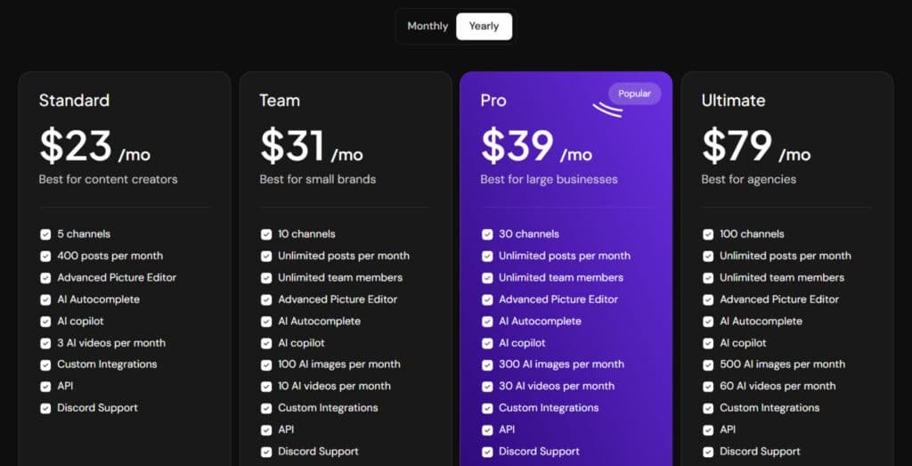 Postiz Review: Postiz Pricing Plans -  AI Social media scheduling app, AI Agents for social media posting, AI Agents for social media management, AI Social media automation, AI Social media scheduler & AI Social media automation tools