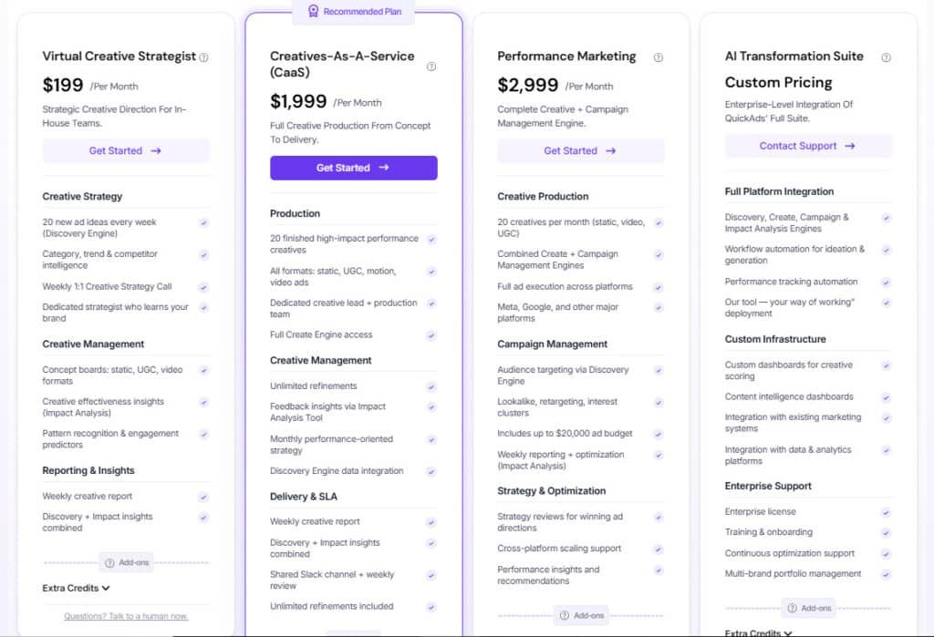 Quickads Review: Quickads Services Pricing Plans - AI Ads video generator, AI Ads generator, AI Ads maker, AI Ads creator & AI Marketing