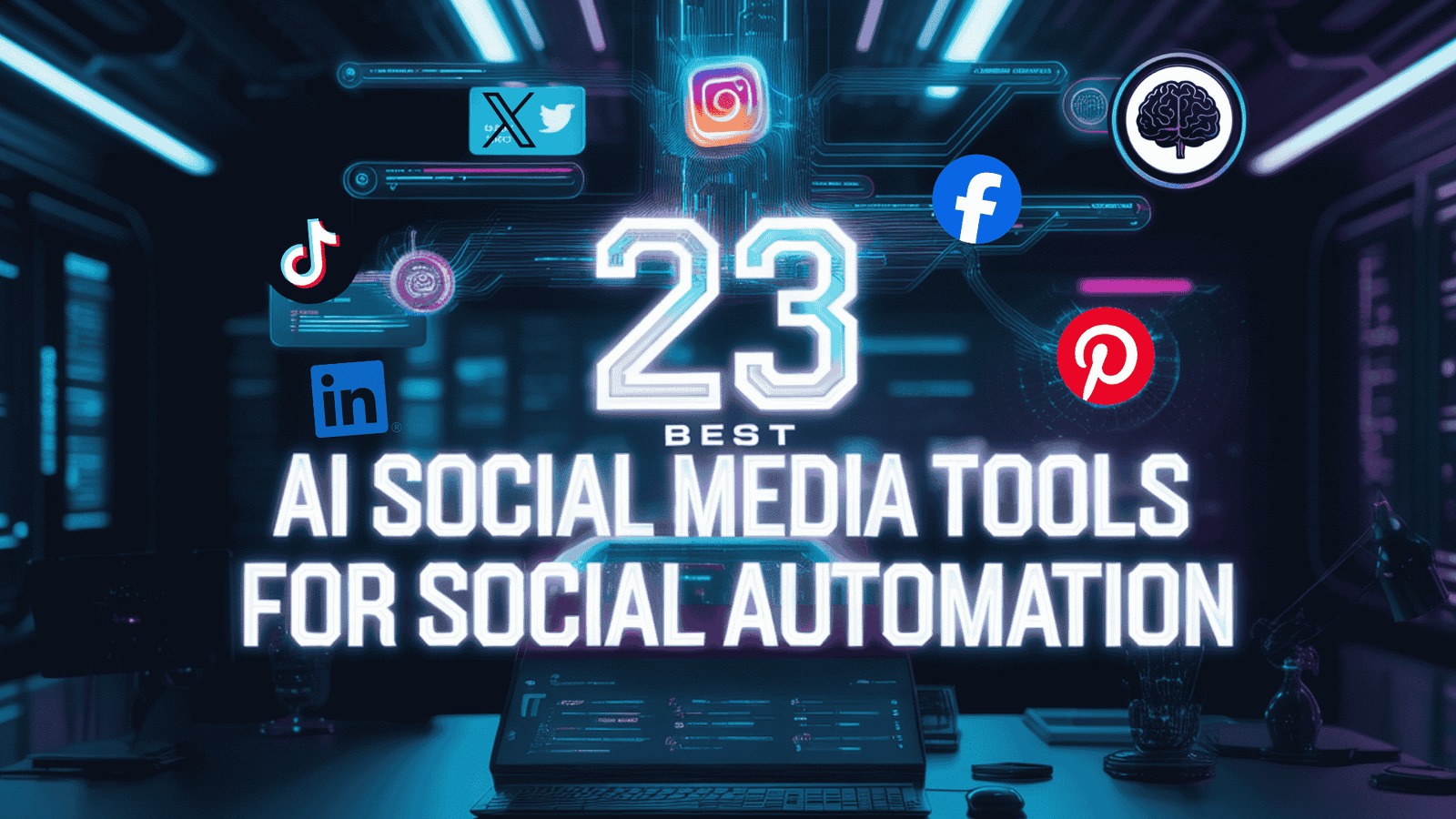Best AI Social Media Tools - Blog Cover Image