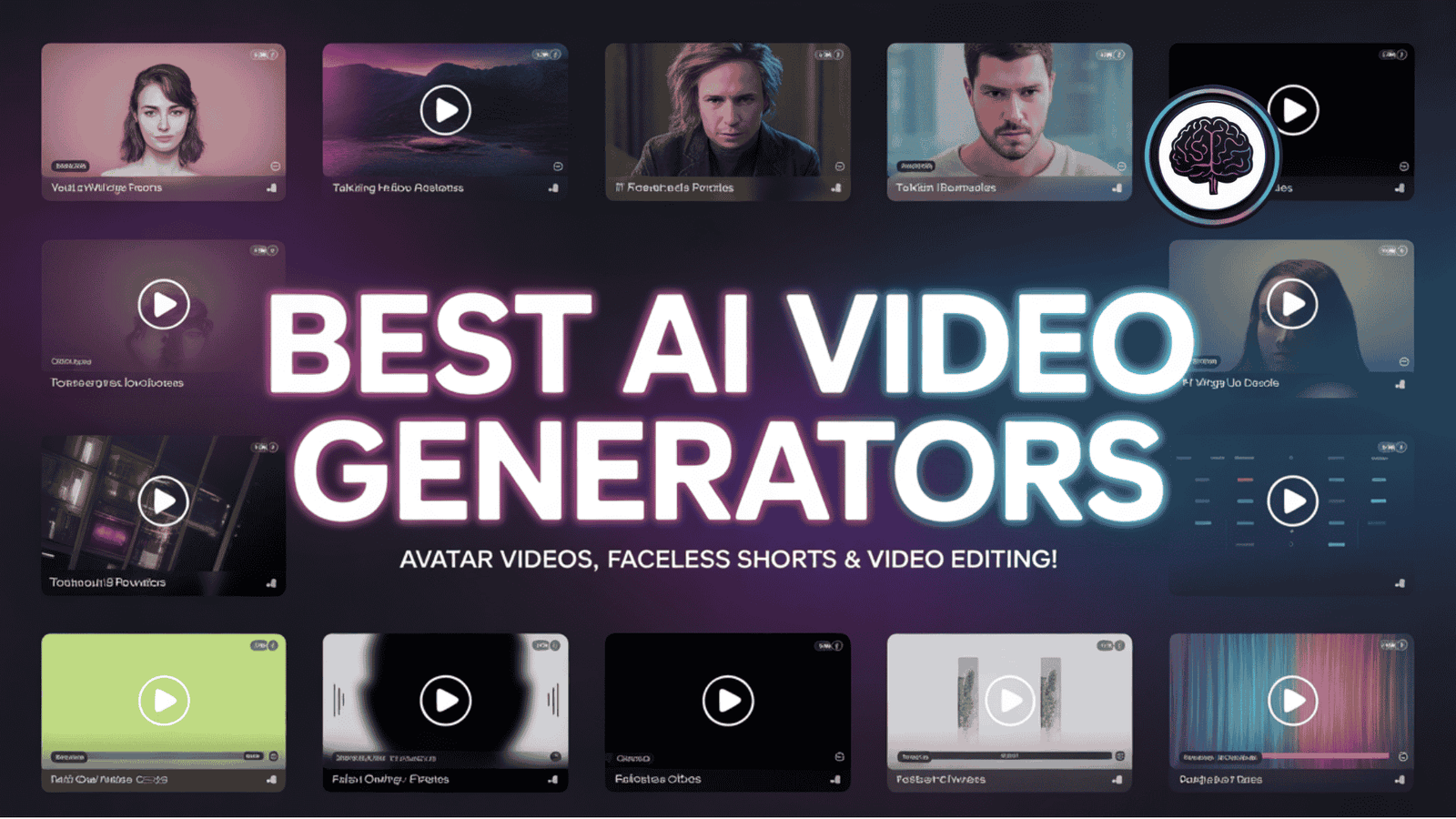 Best AI Video Generators Blog Cover Post