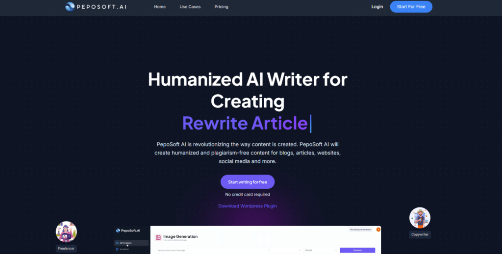 Peposoft AI - AI Copwriting Tools  - 10