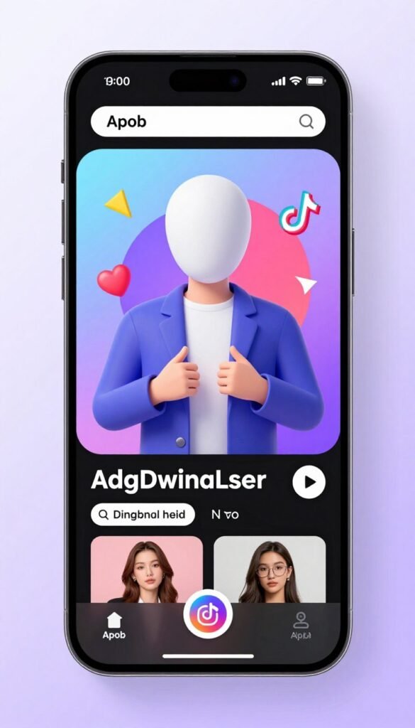 Apob AI creating faceless influencer content with animated avatar Apob AI creating faceless influencer content with animated avatar