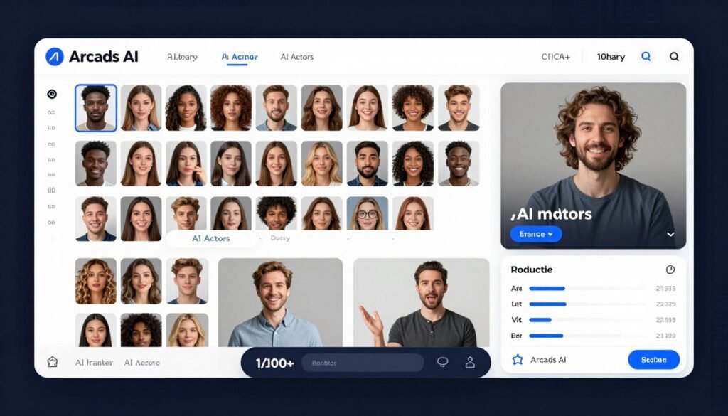 Arcads AI UGC video ad creation with actor library and emotion control Arcads AI UGC video ad creation with actor library and emotion control