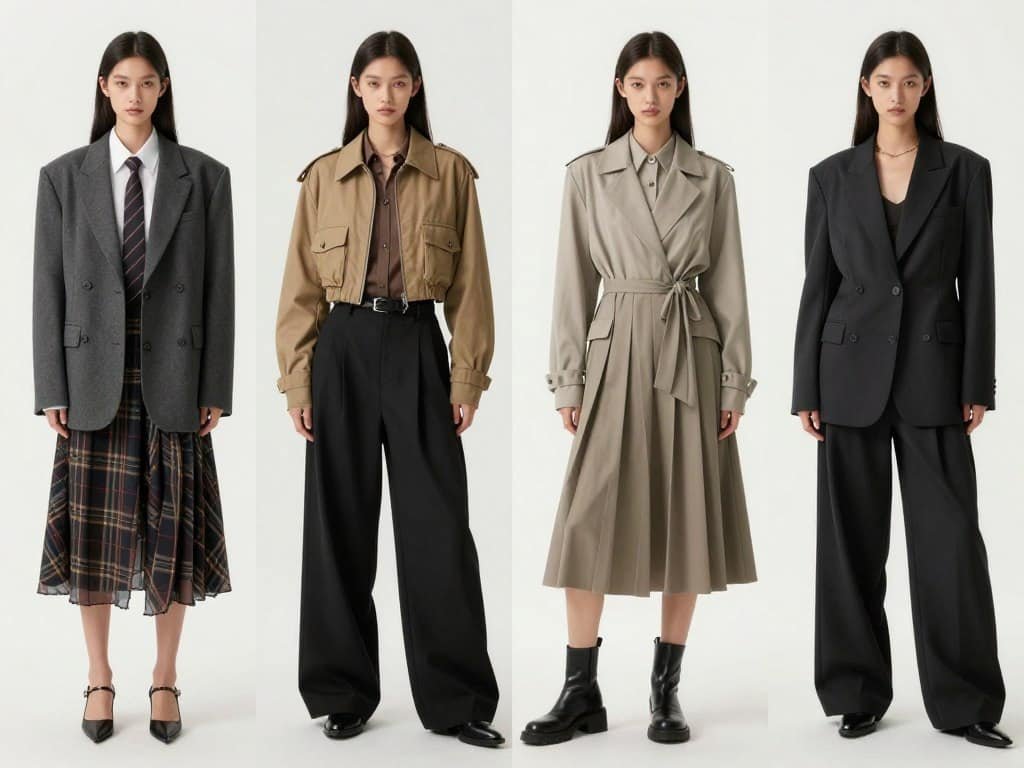 Flair AI concept exploration with editorial fashion styling