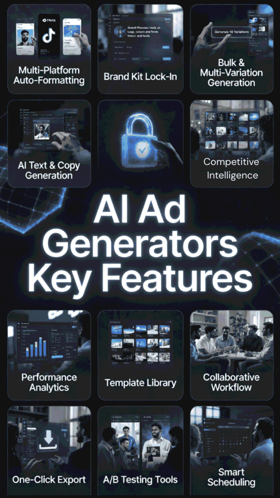 Key features for AI Ad Generators