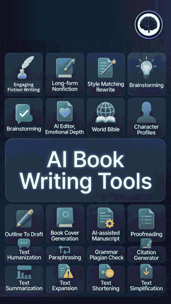What are AI Book Writing Tools