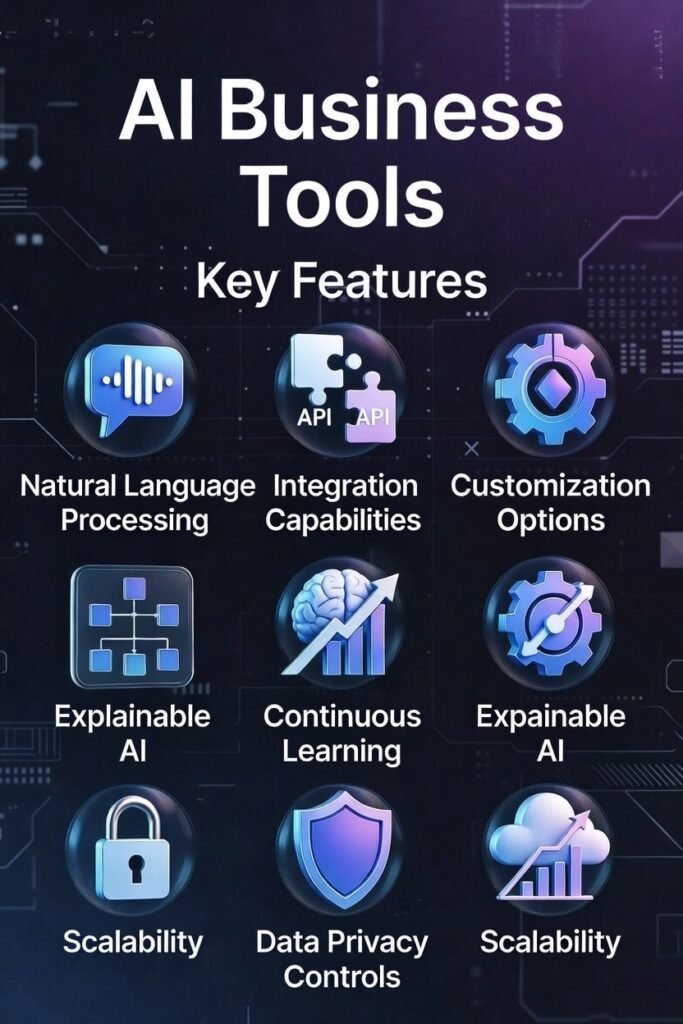 AI Business Tools Key Features