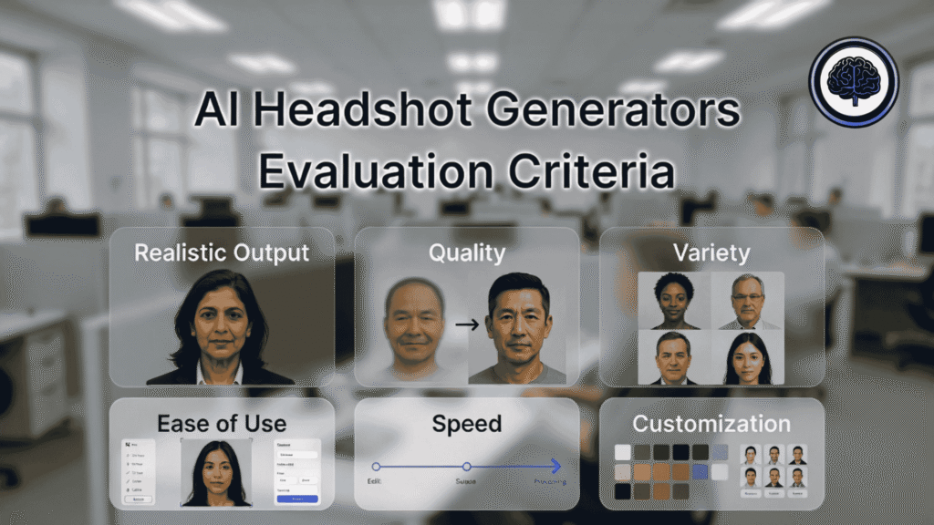 AI Headshot Generators Evaluation Criteria